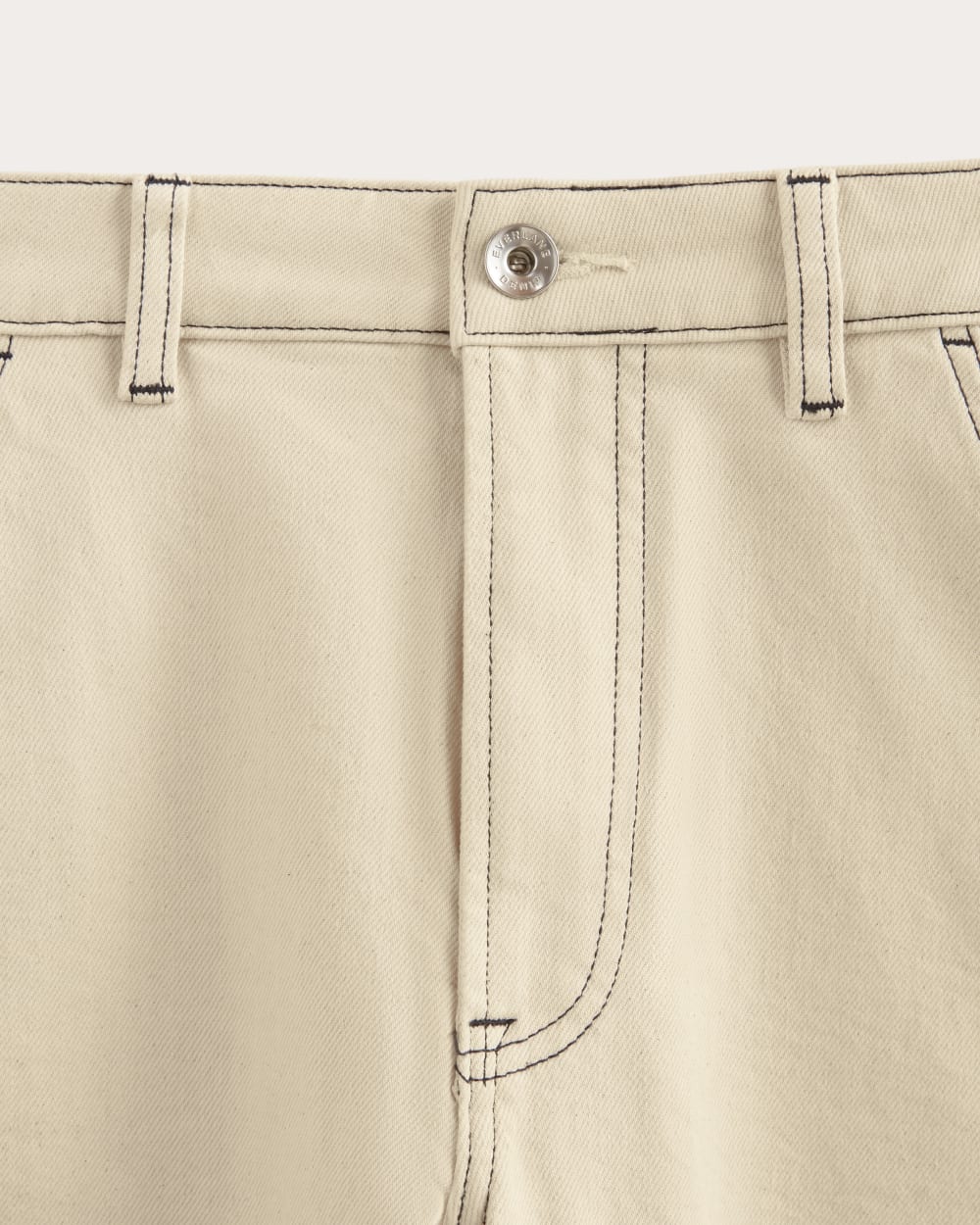 The Utility Barrel Jean | Ecru | Regular