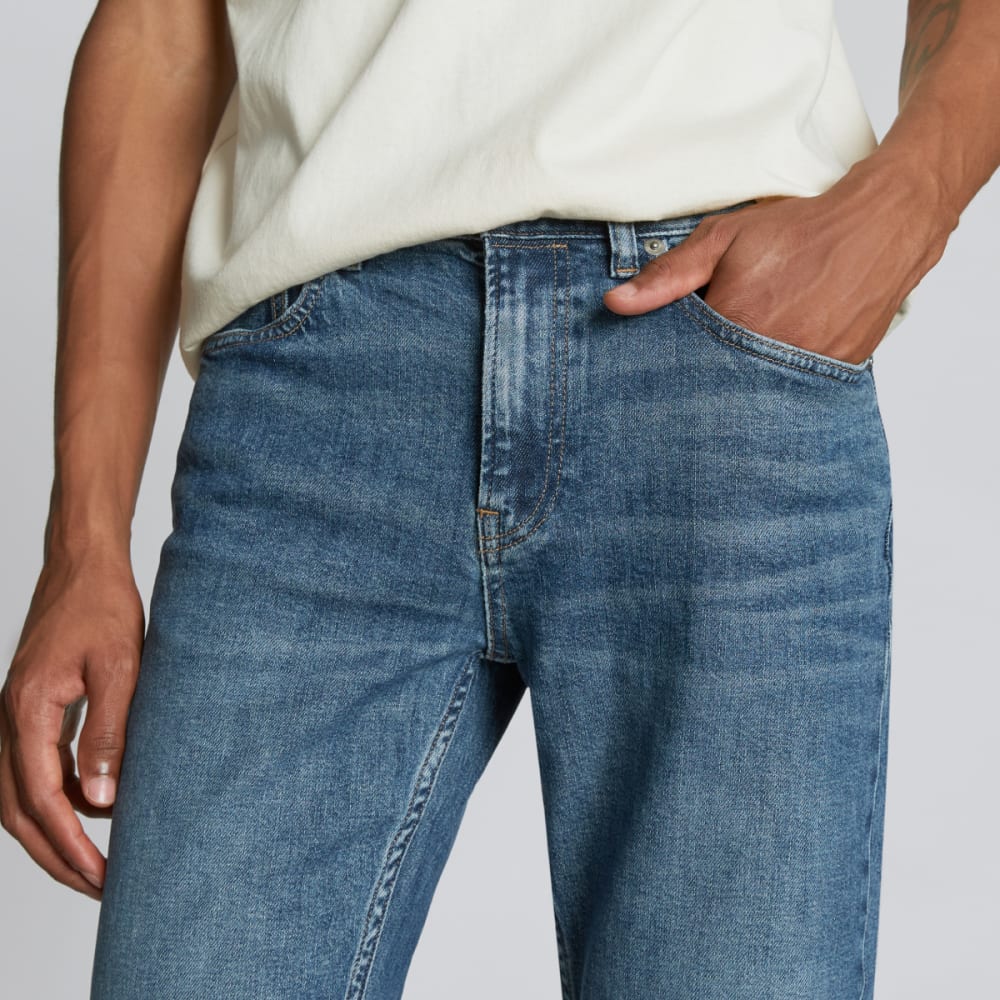 The Selvedge Straight Fit Jean | Vintage Blue Wash