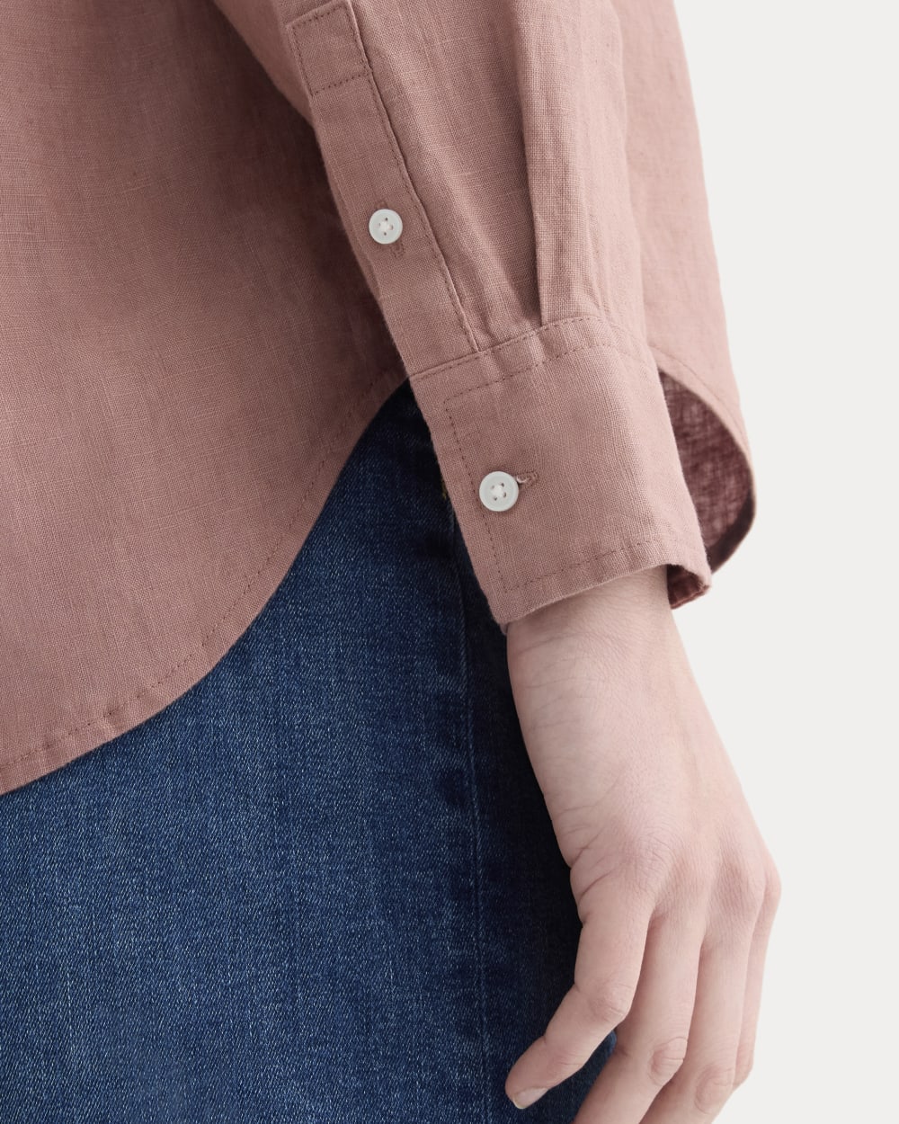 The Must-Have Shirt in Linen | Rose Dusk