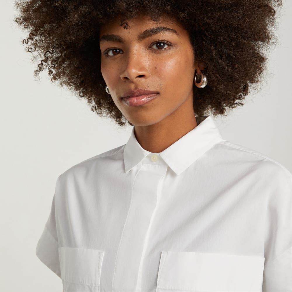 The Short-Sleeve Box Shirt | White
