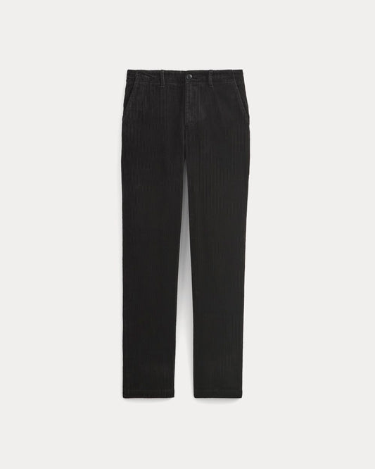 Wide Wale Corduroy Trouser | Black