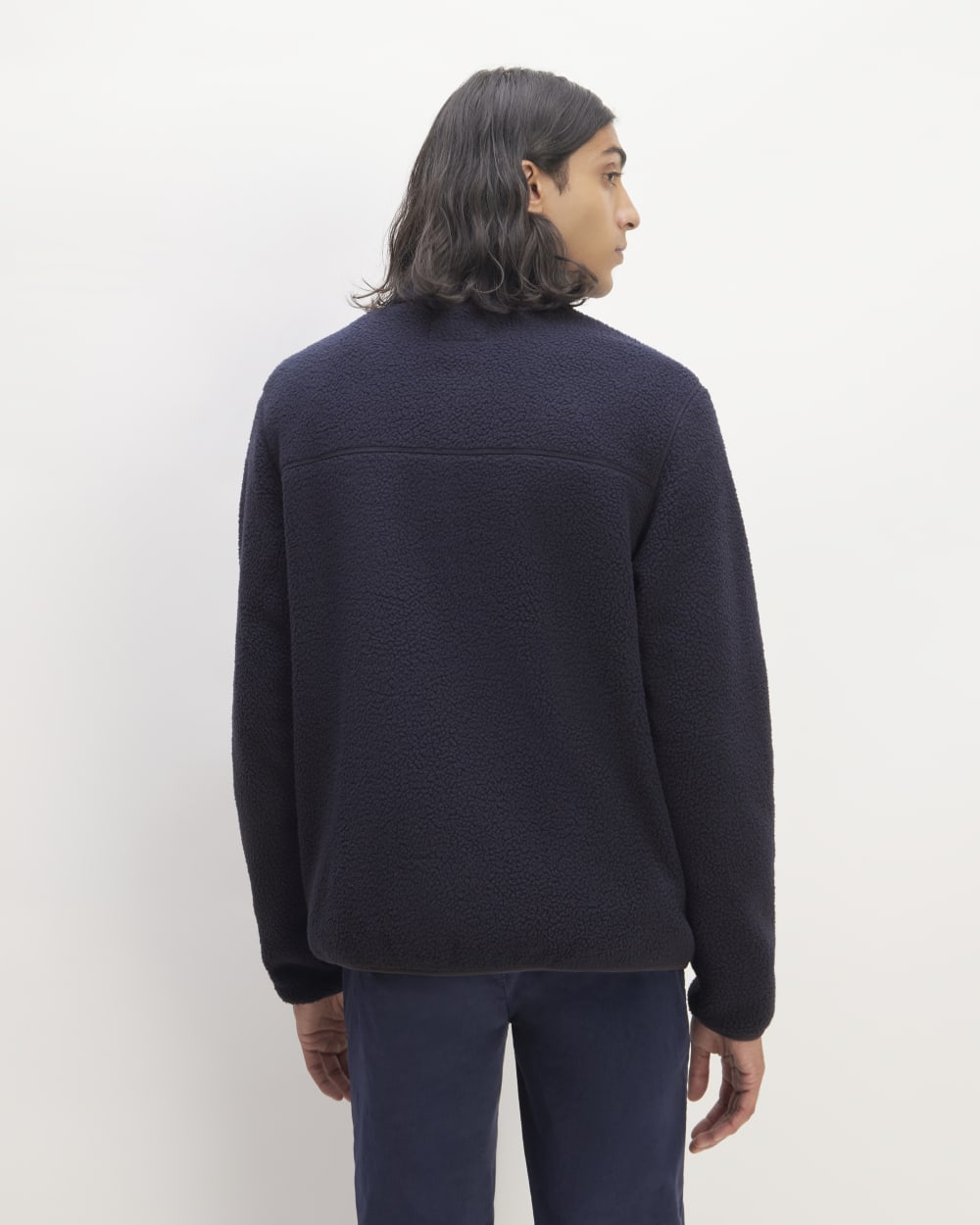 The ReNew Fleece Pullover | Navy