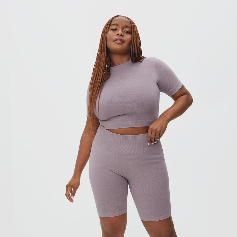 The Seamless Tee | Dusty Lavender