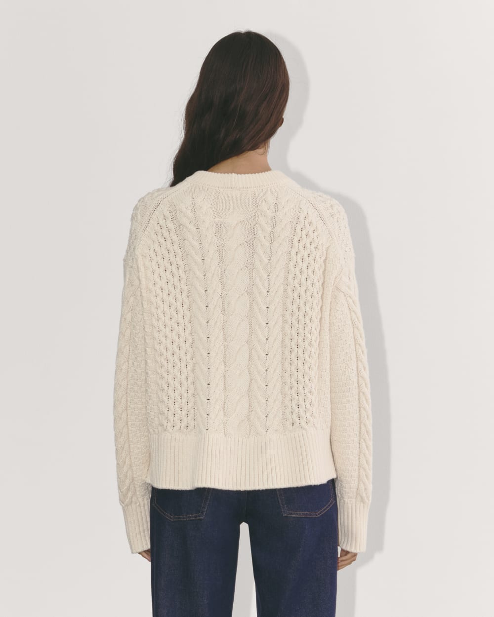 The Cable Sweater in Everyday Cotton | Canvas
