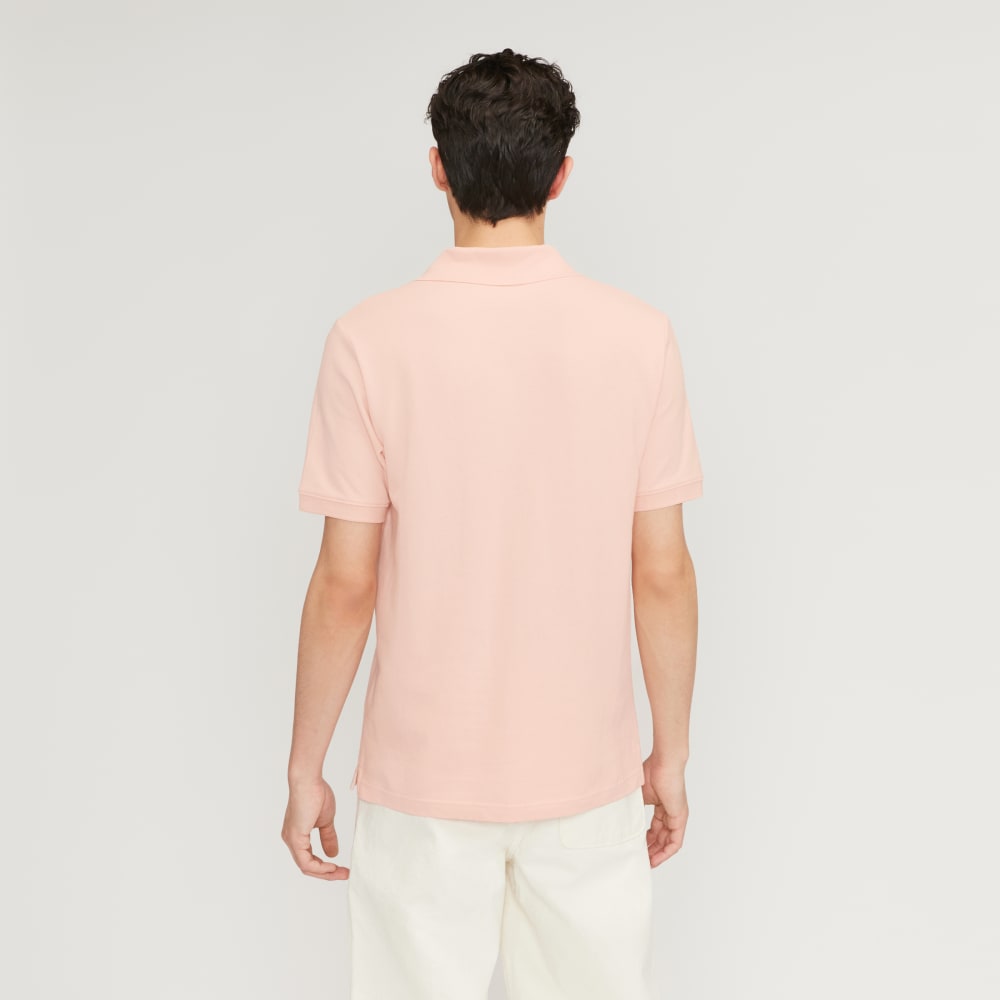The Pique Polo | Petal Pink
