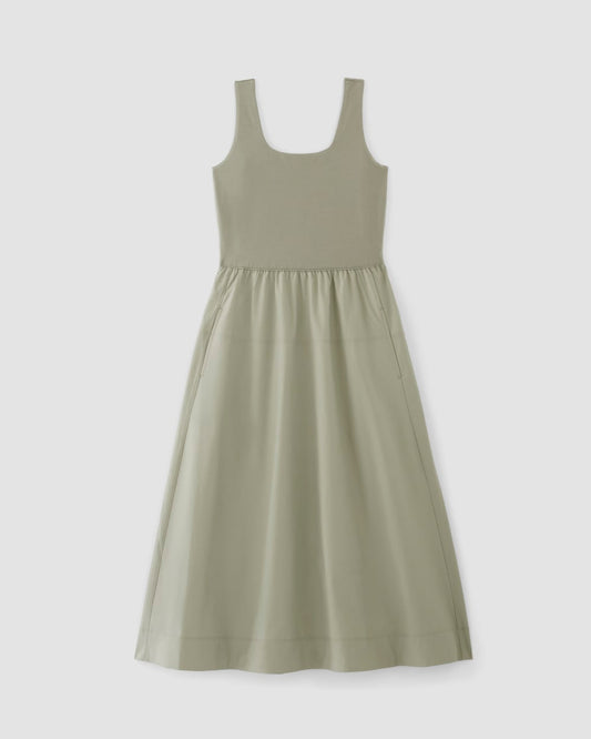 The Supima® Jersey Riviera Dress | Sage Green