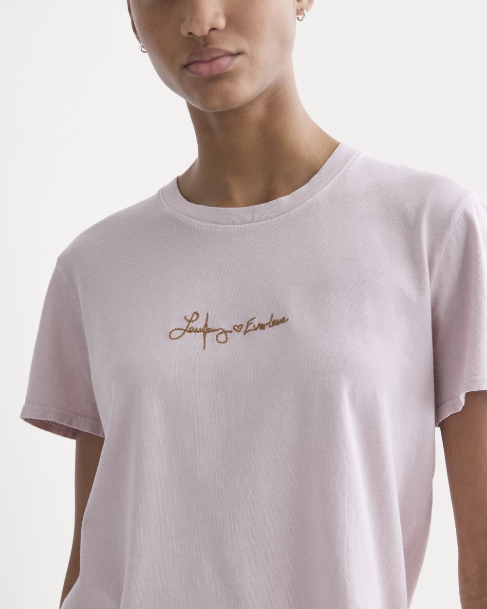 Everlane x The Laufey Foundation Box-Cut Tee | Burnished Lilac