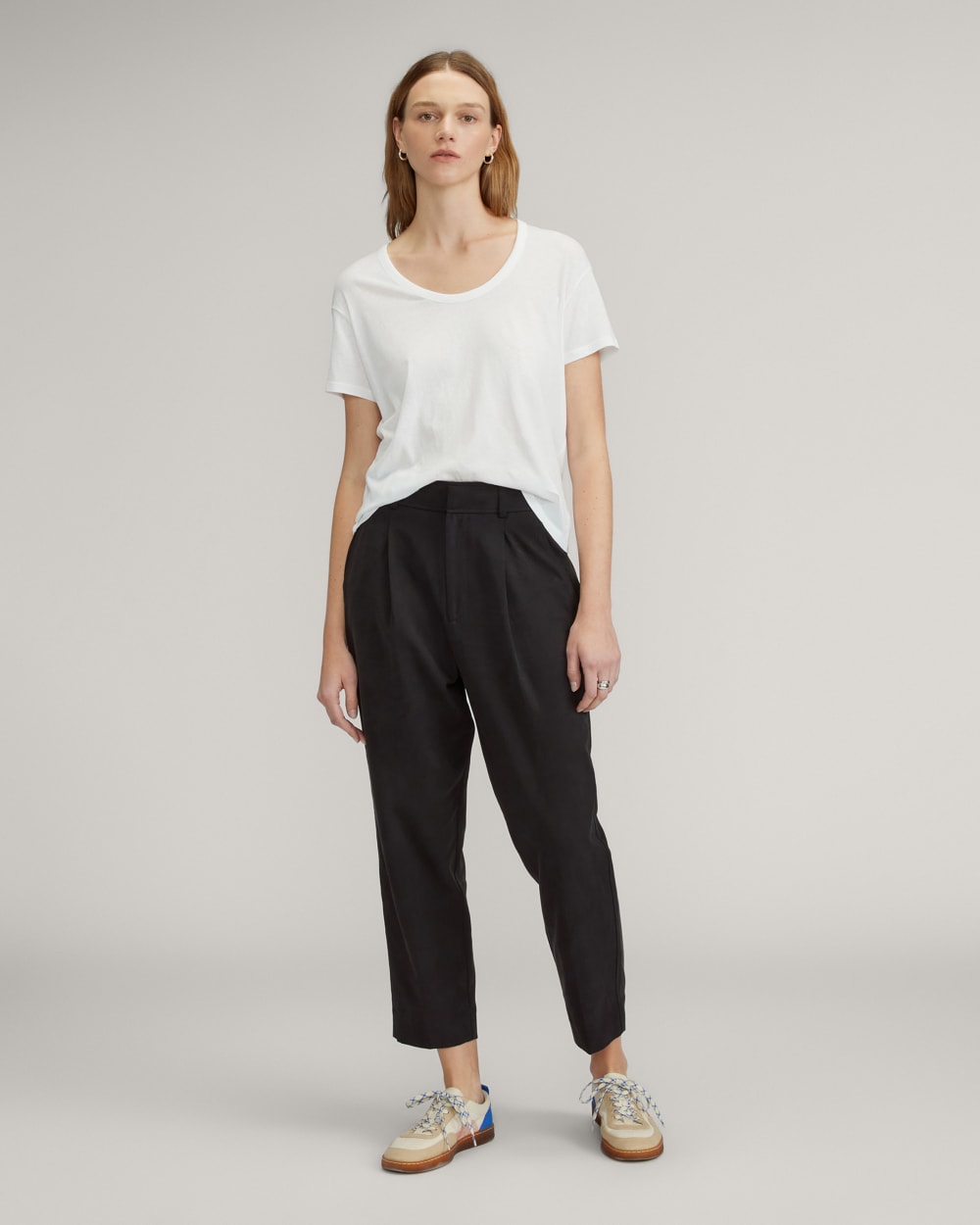 The Tread-Bare Sneaker | Canvas / Lapis Blue / Classic Red