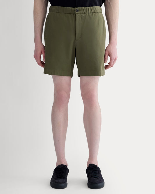 The Pull-On Performance Chino Short | Kalamata