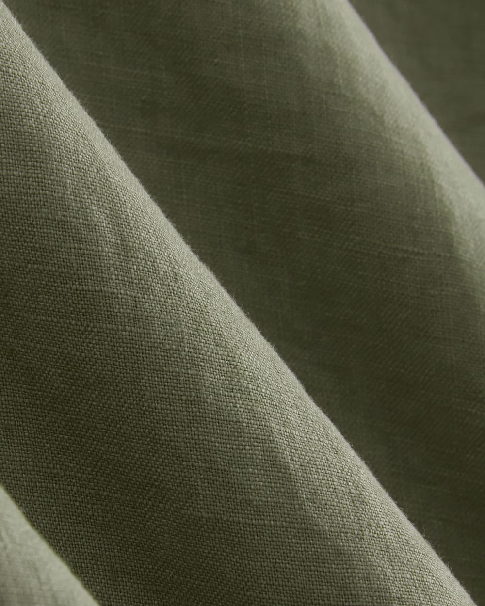 The Muscle Top in Linen | Sage Green