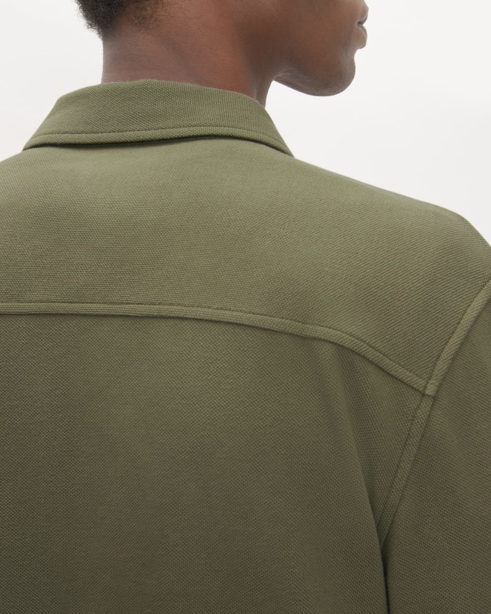 The Long-Sleeve Pique Shirt | Kalamata