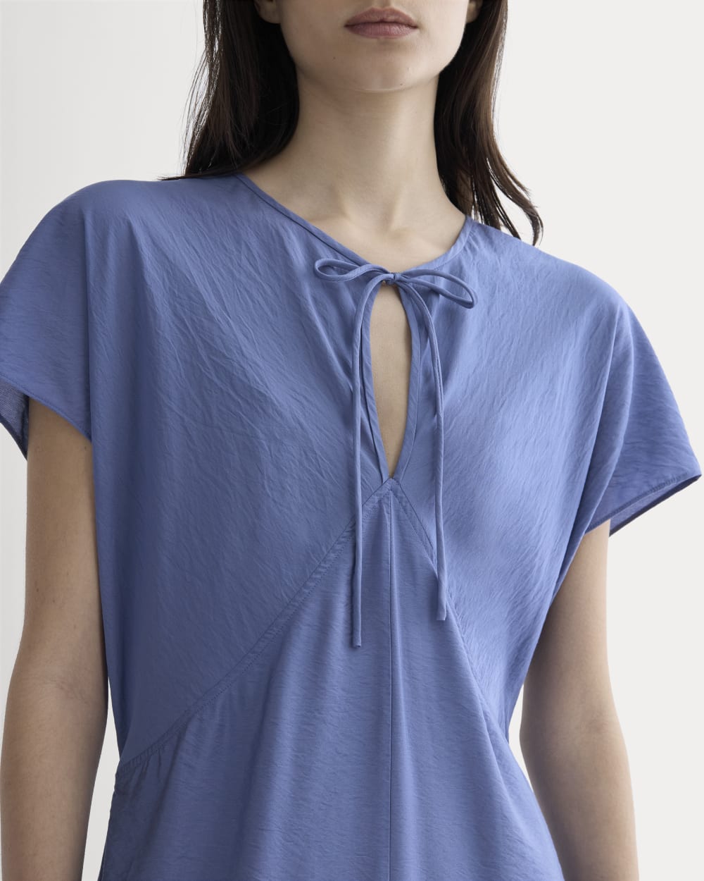 The Keyhole Dress | Blue Dusk