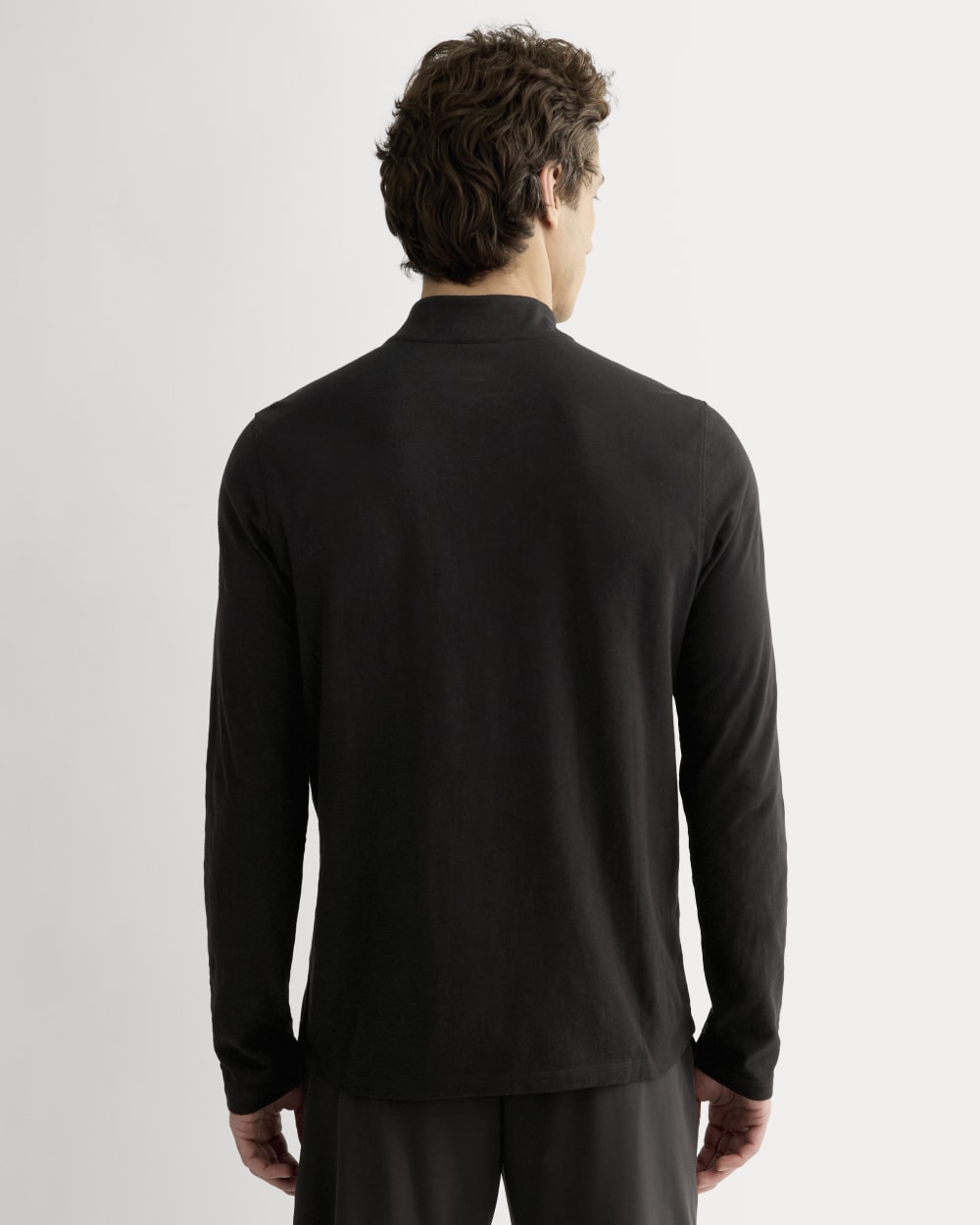 The Rec Quarter-Zip | Black