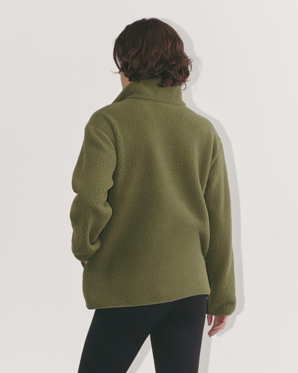 The ReNew Fleece Oversized Half-Zip | Kalamata