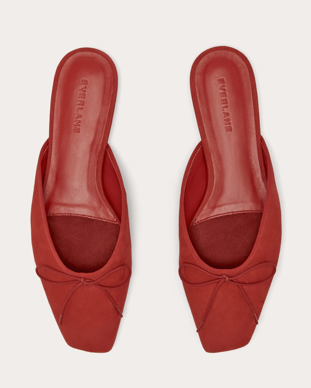 The Ballet Mule | Classic Red Suede