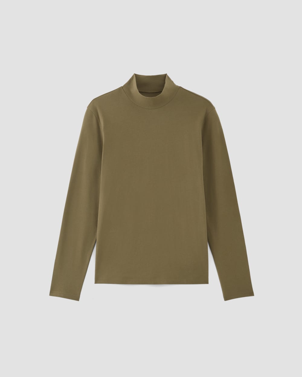 The Organic Cotton Long-Sleeve Turtleneck | Beech