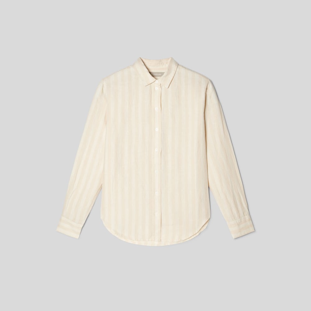 The Must-Have Shirt in Linen | Brazilian Sand / Canvas Tan