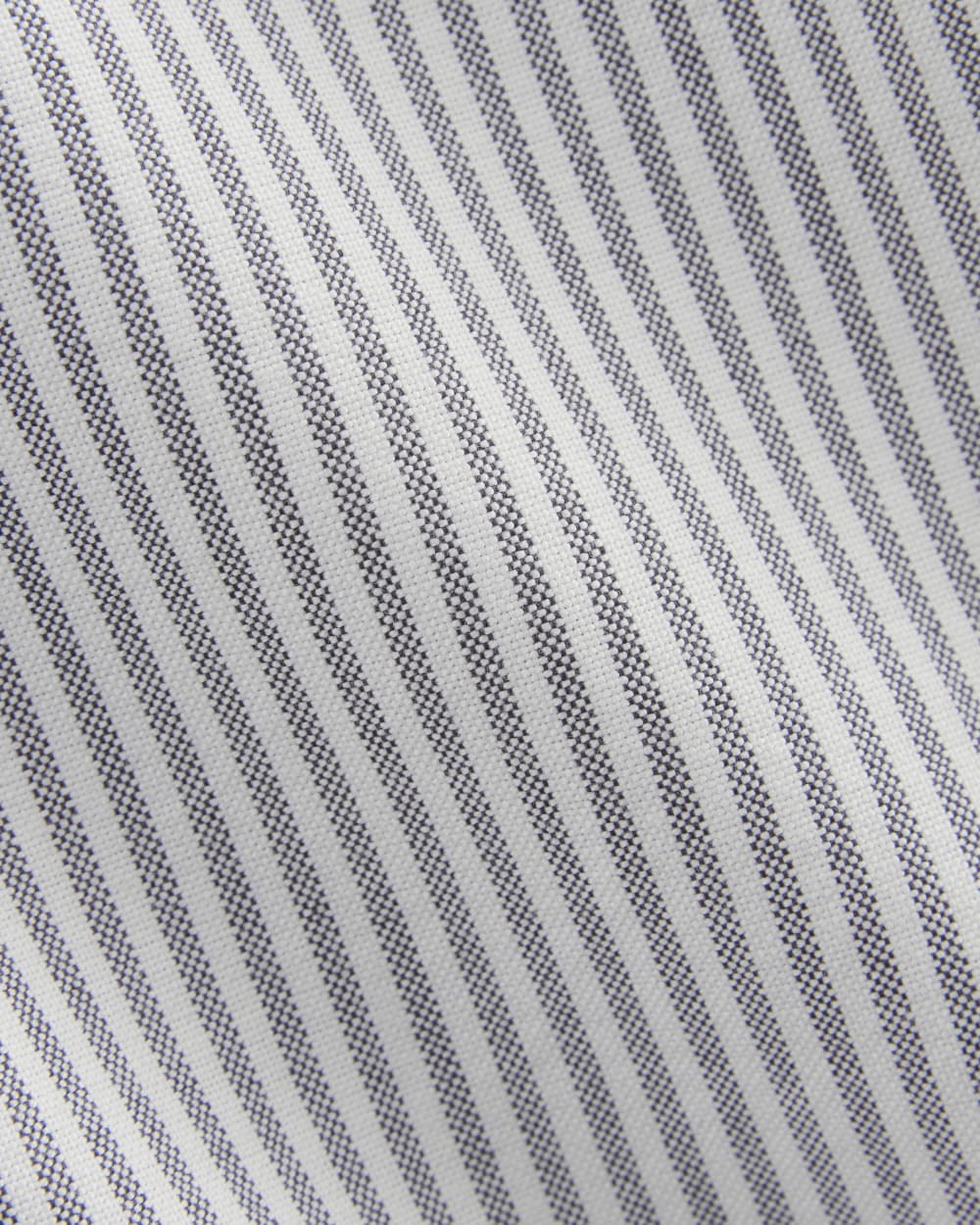 The Oxford Short-Sleeve Shirt Dress | Charcoal / White