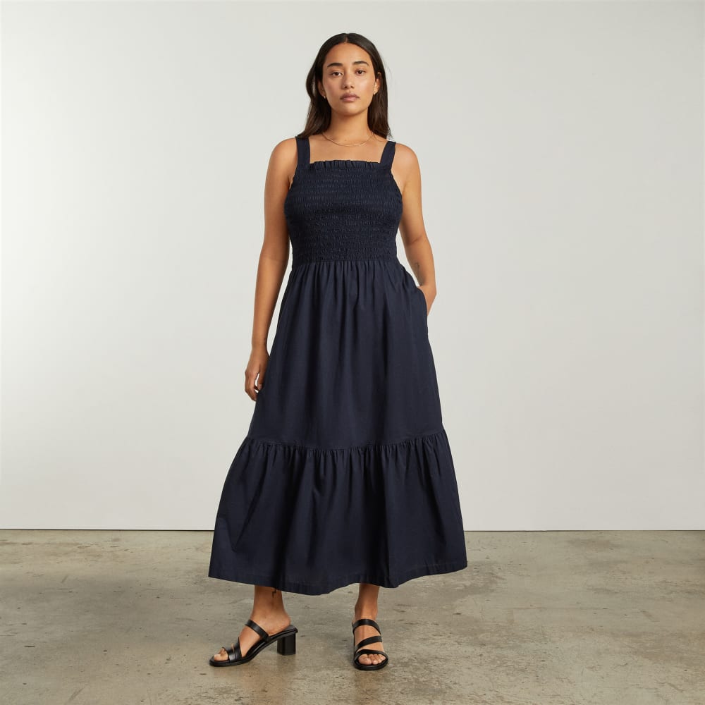 The Smock Dress | Deep Navy