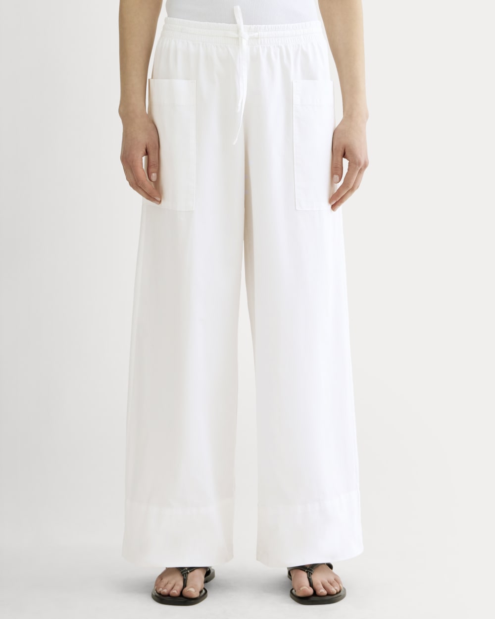 The Easy Cargo Pant | White