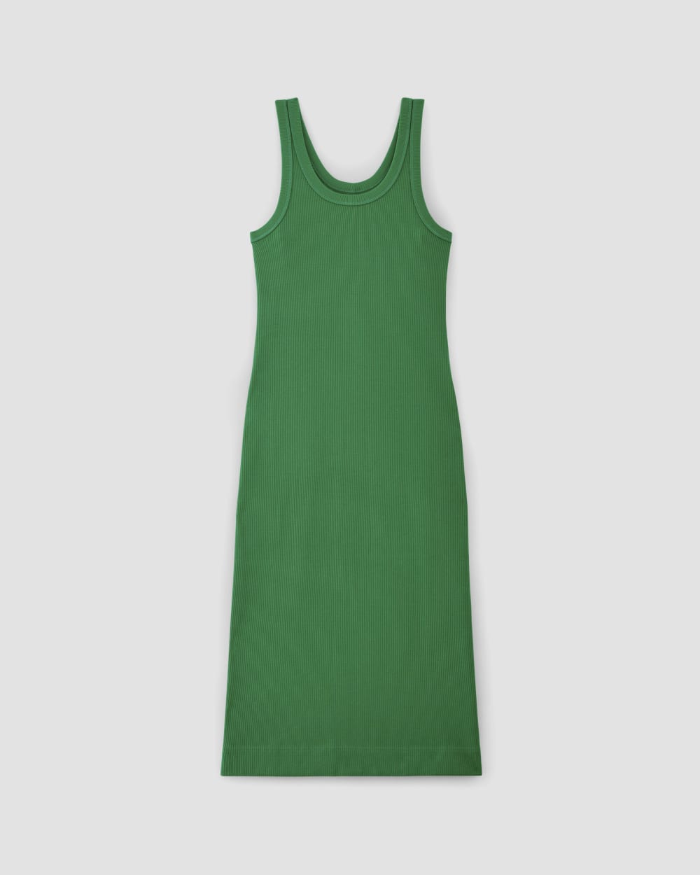 The ’90s Rib Dress | Grass Green