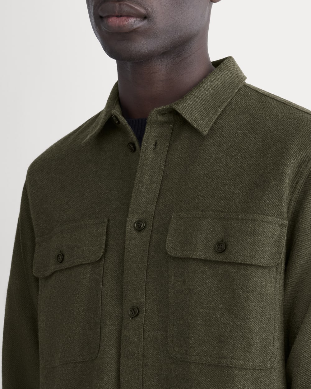 The Heavyweight Overshirt | Uniform | Heathered Green