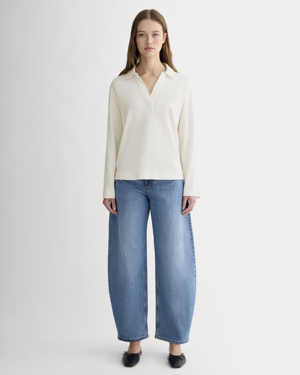 The Mariner Rugby Top | Bone