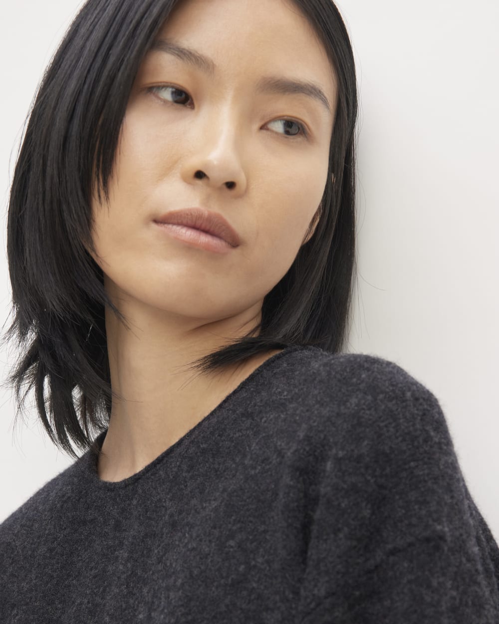 The Cozy-Stretch Crew | Charcoal