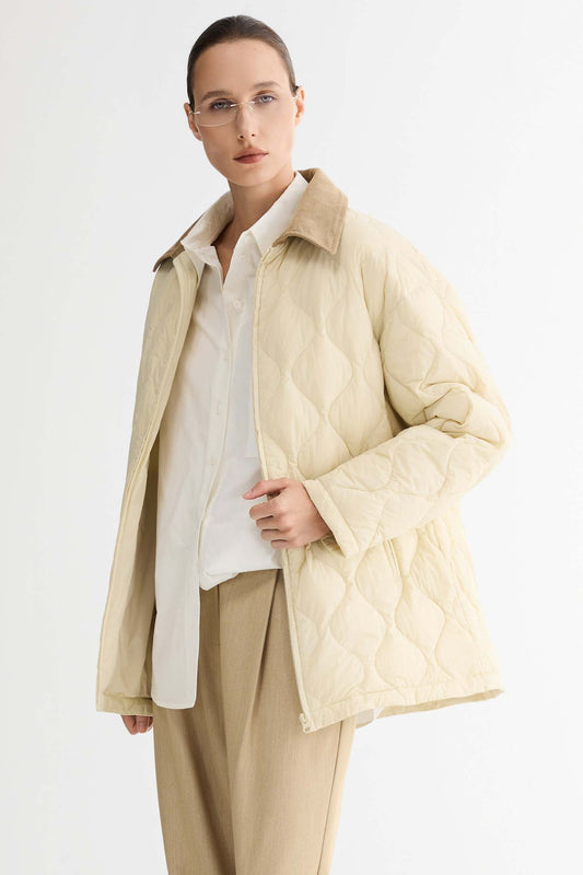 Velara Quilt Lightweight Down Jacket