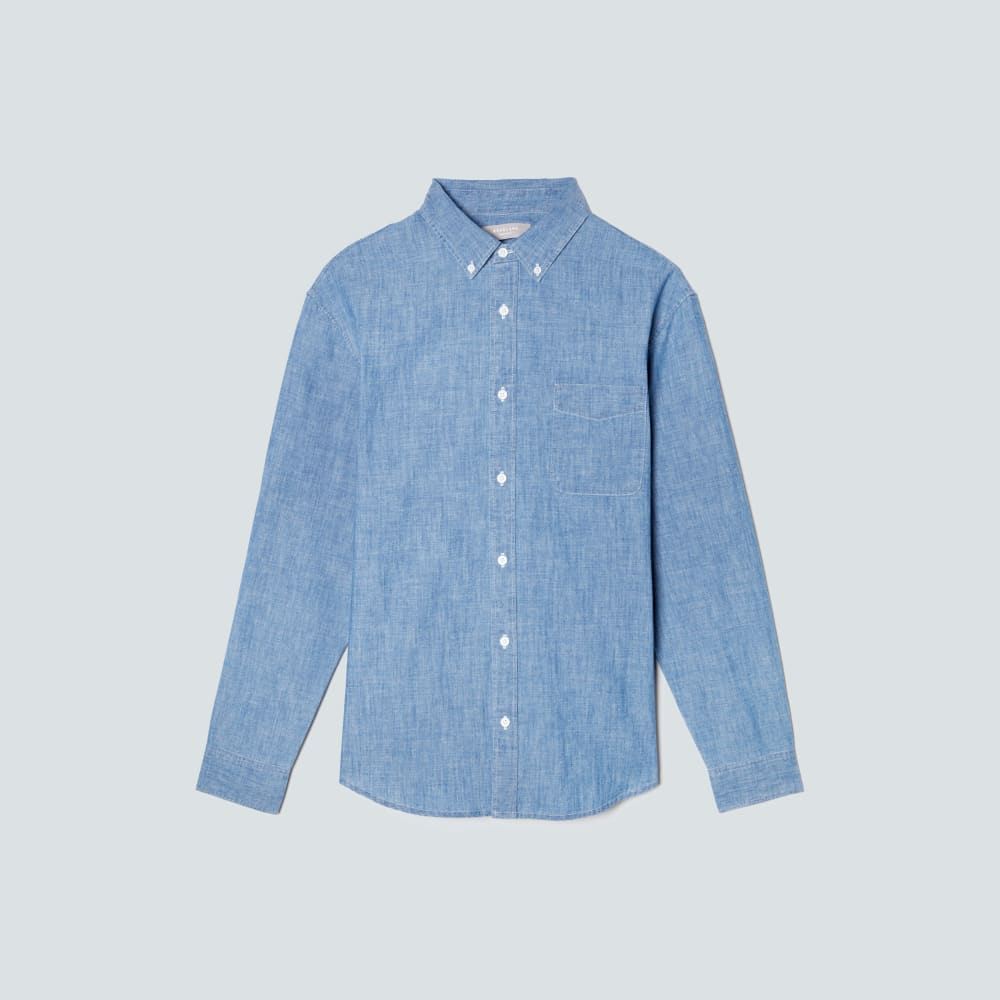 The Relaxed Organic Chambray Shirt  | Ivy Blue ReChambray