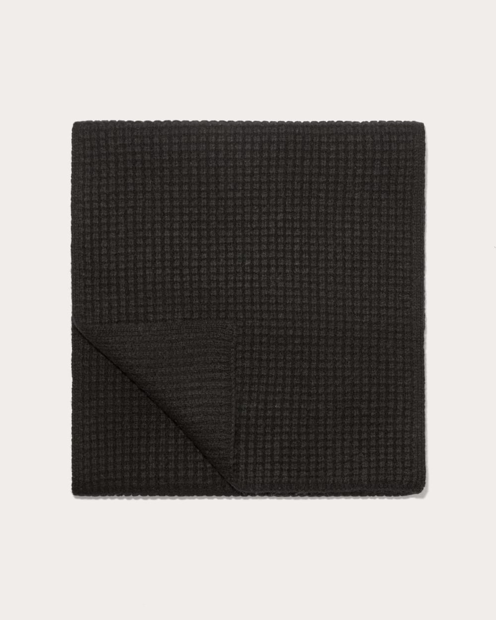 The Waffle Scarf | Black