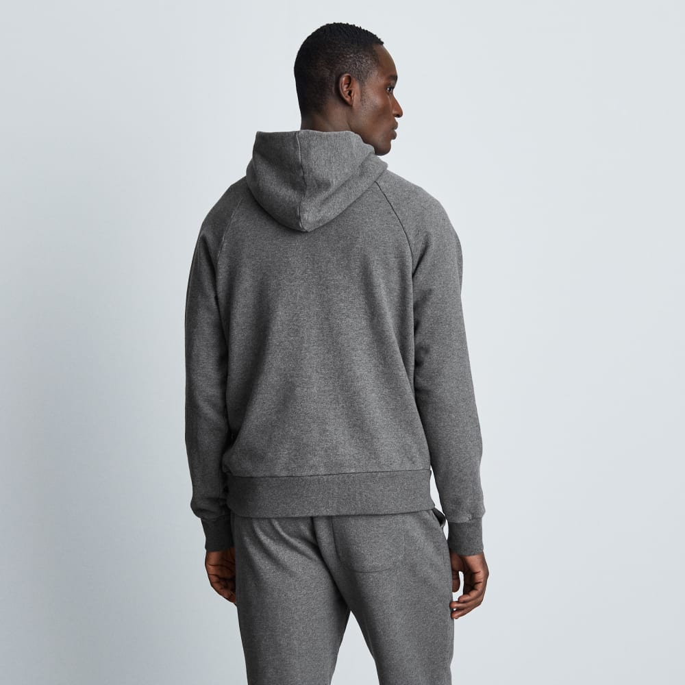 The Track Hoodie | Dark Heather Grey