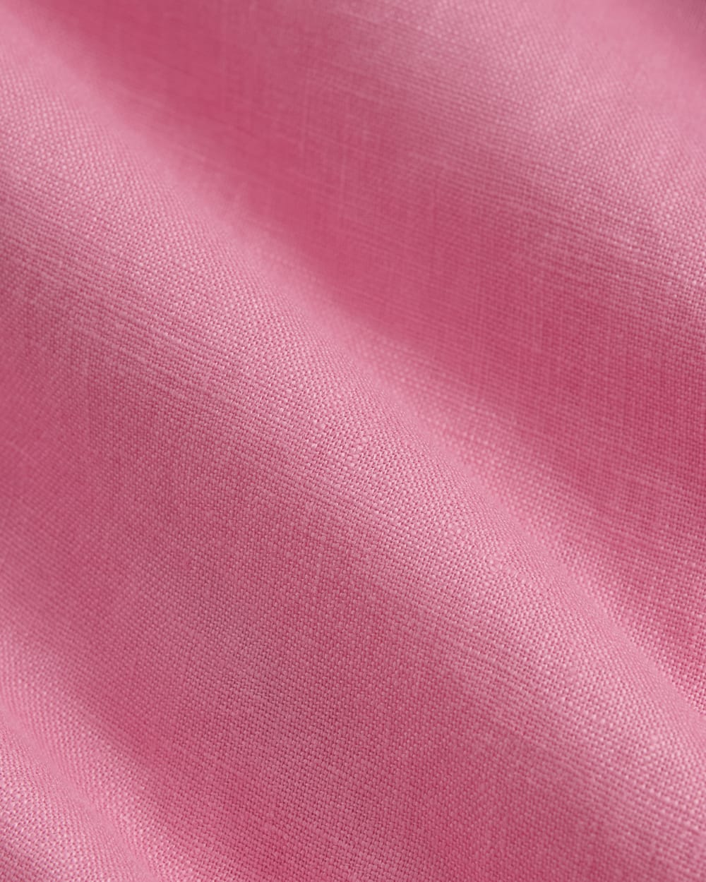 The Popover Dress in Linen | Deep Pink