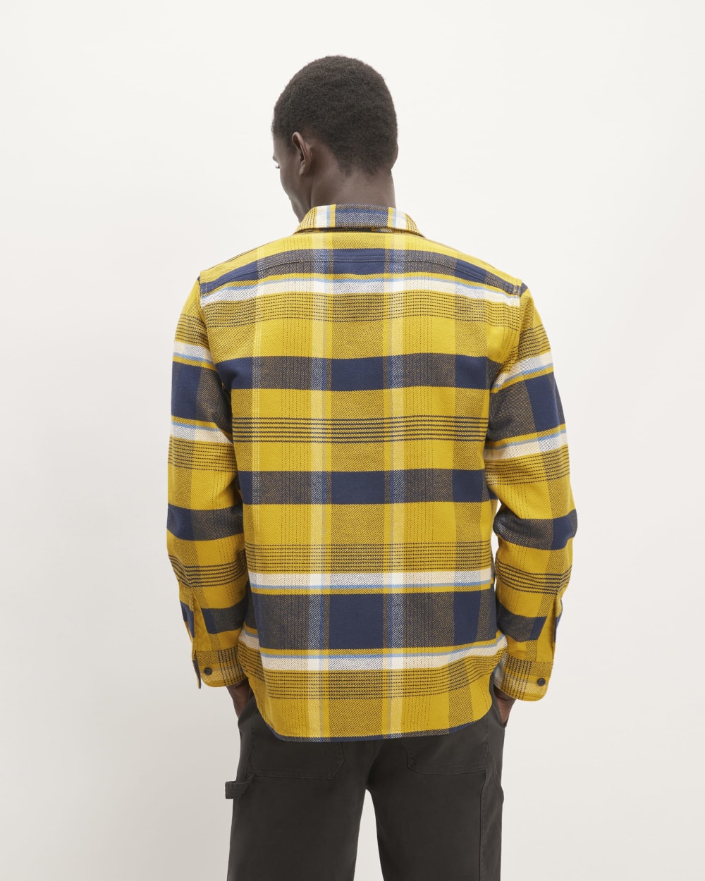 The Heavyweight Overshirt | Uniform | Honey / Heritage Blue / Navy / Bone