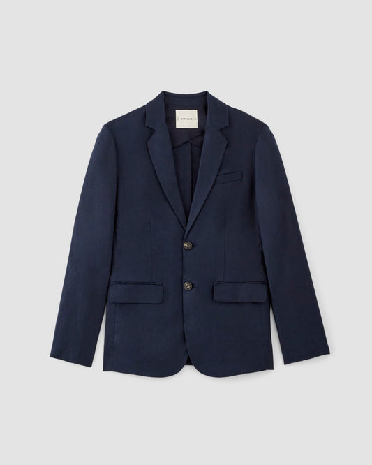 The Linen Blazer | Navy
