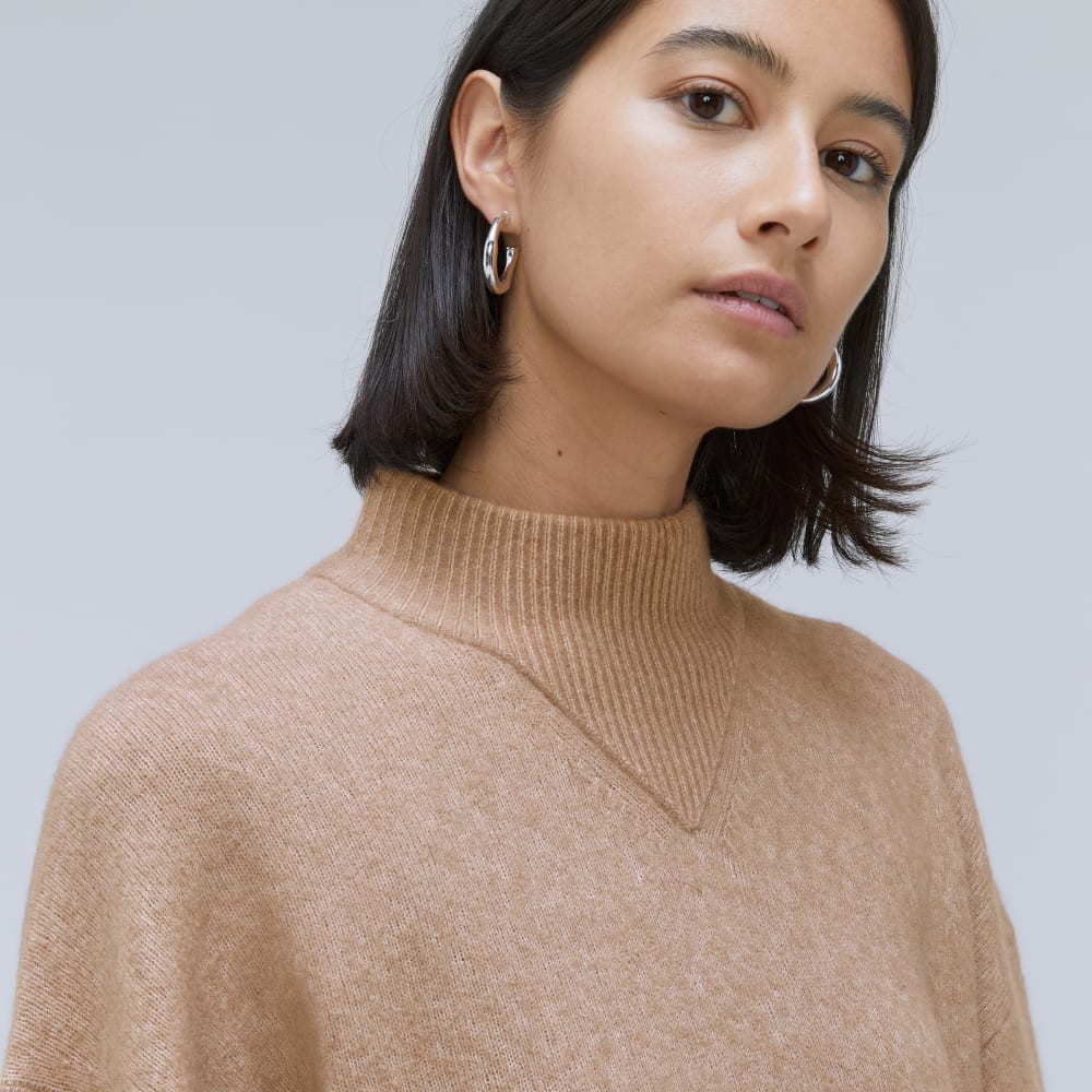 The Cozy-Stretch Pullover | Taupe Grey