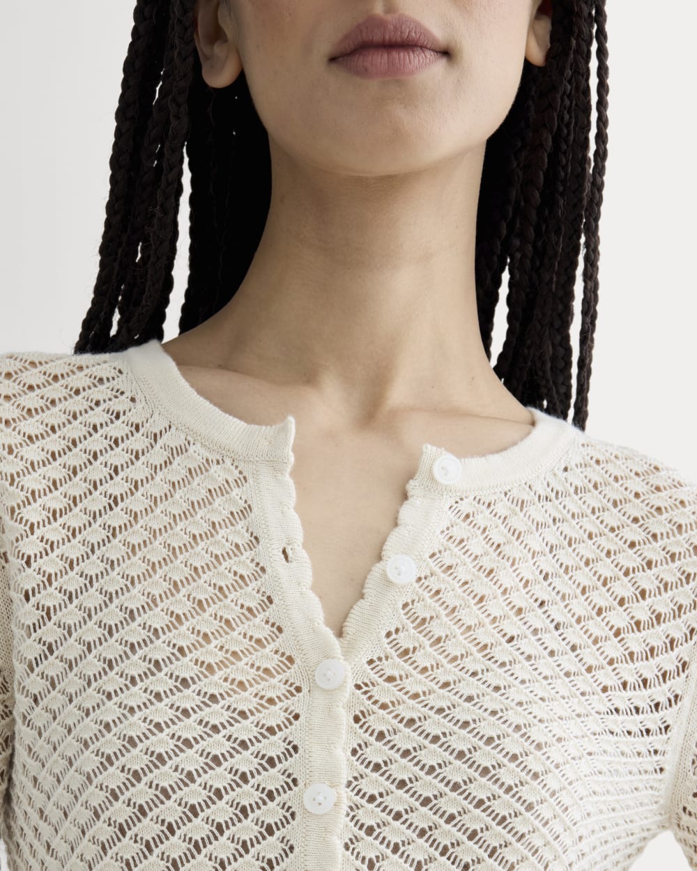 The Lace Knit Cardigan | Birch