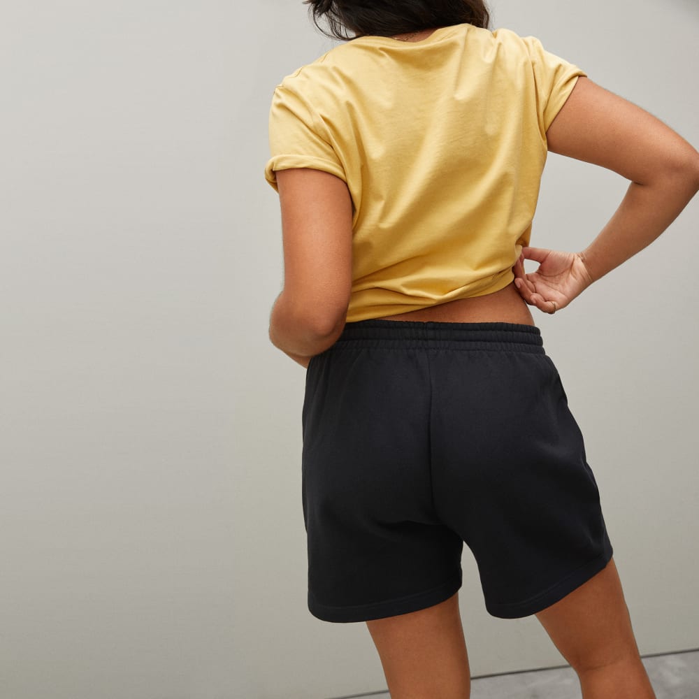 The Track Long Sweatshort | Black