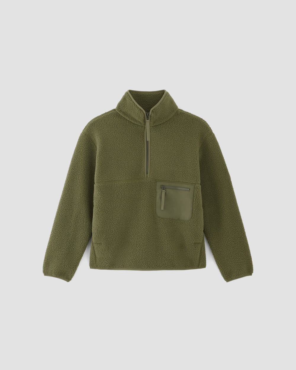 The ReNew Fleece Oversized Half-Zip | Kalamata