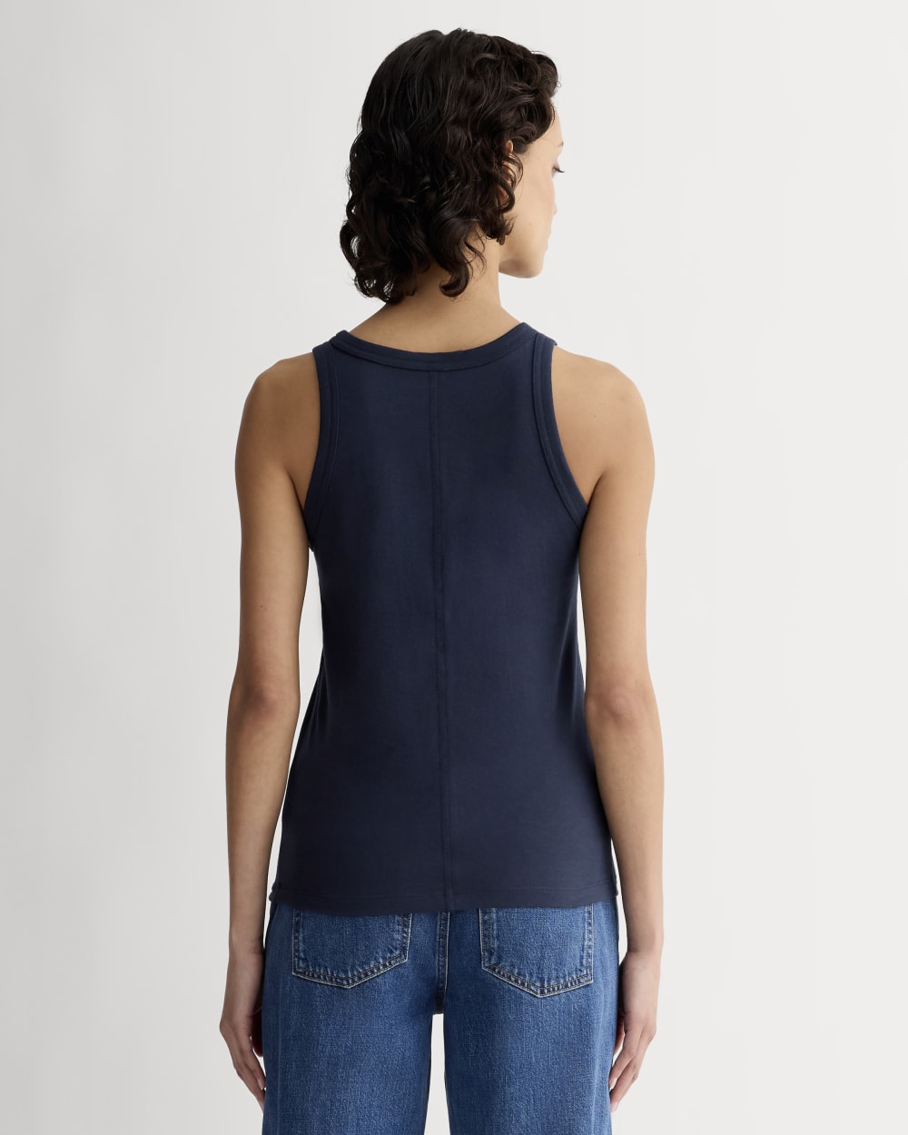 The Tank in Essential Cotton | Navy