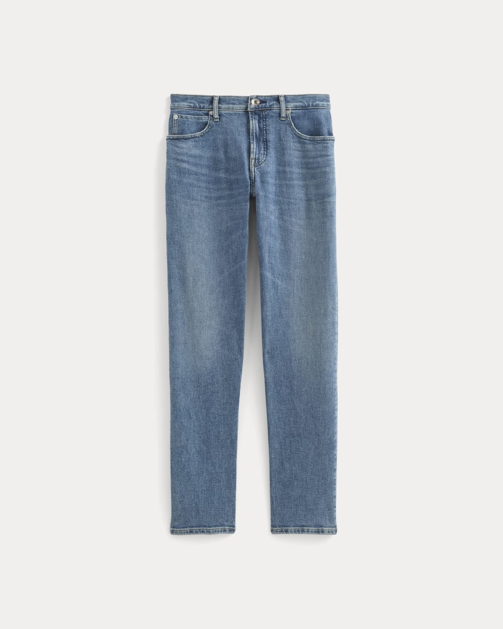 Selvedge Straight Jean | Mid Indigo Wash