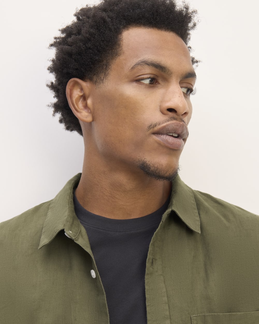 The Linen Straight Hem Shirt | Kalamata