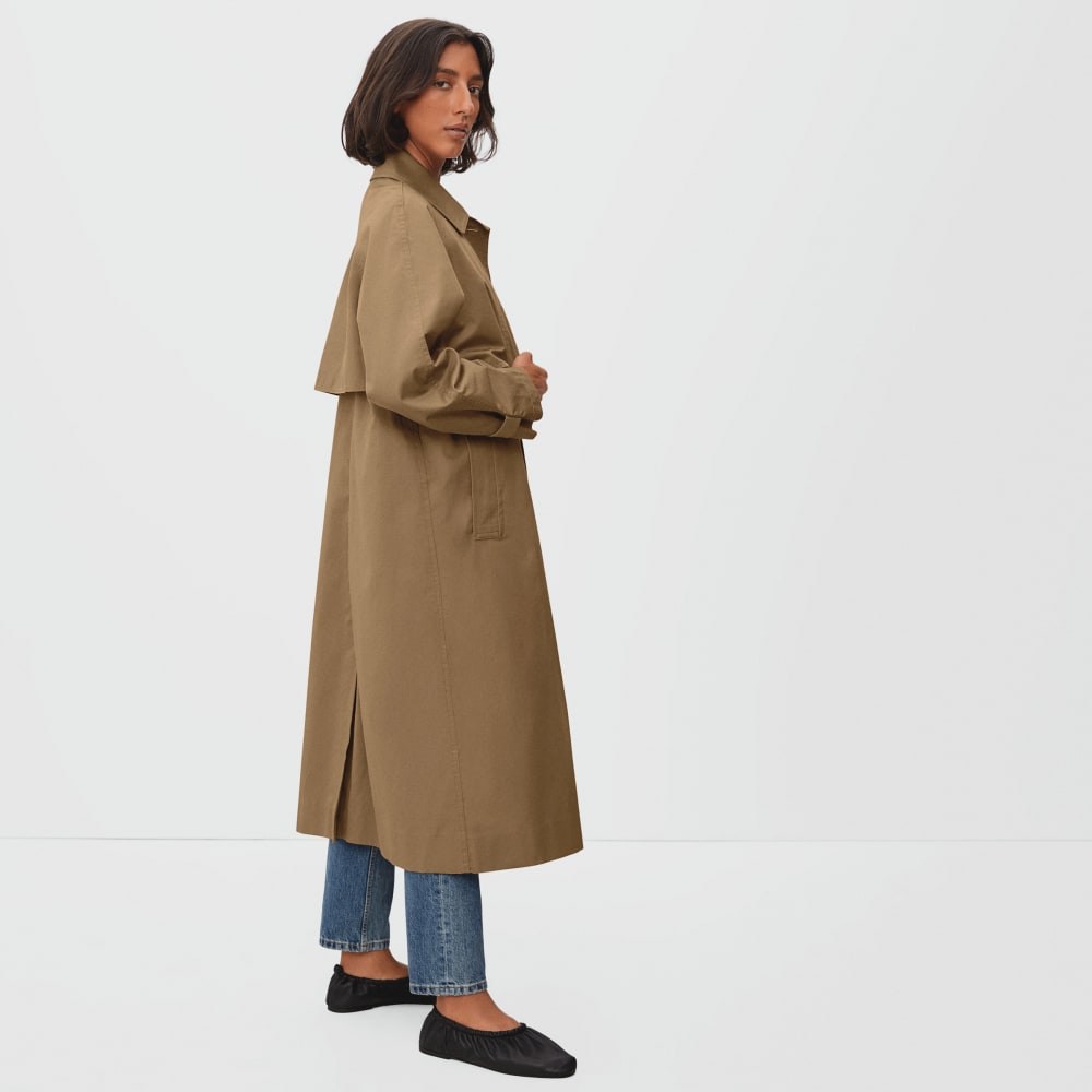 The Long Mac Coat | Toasted Coconut