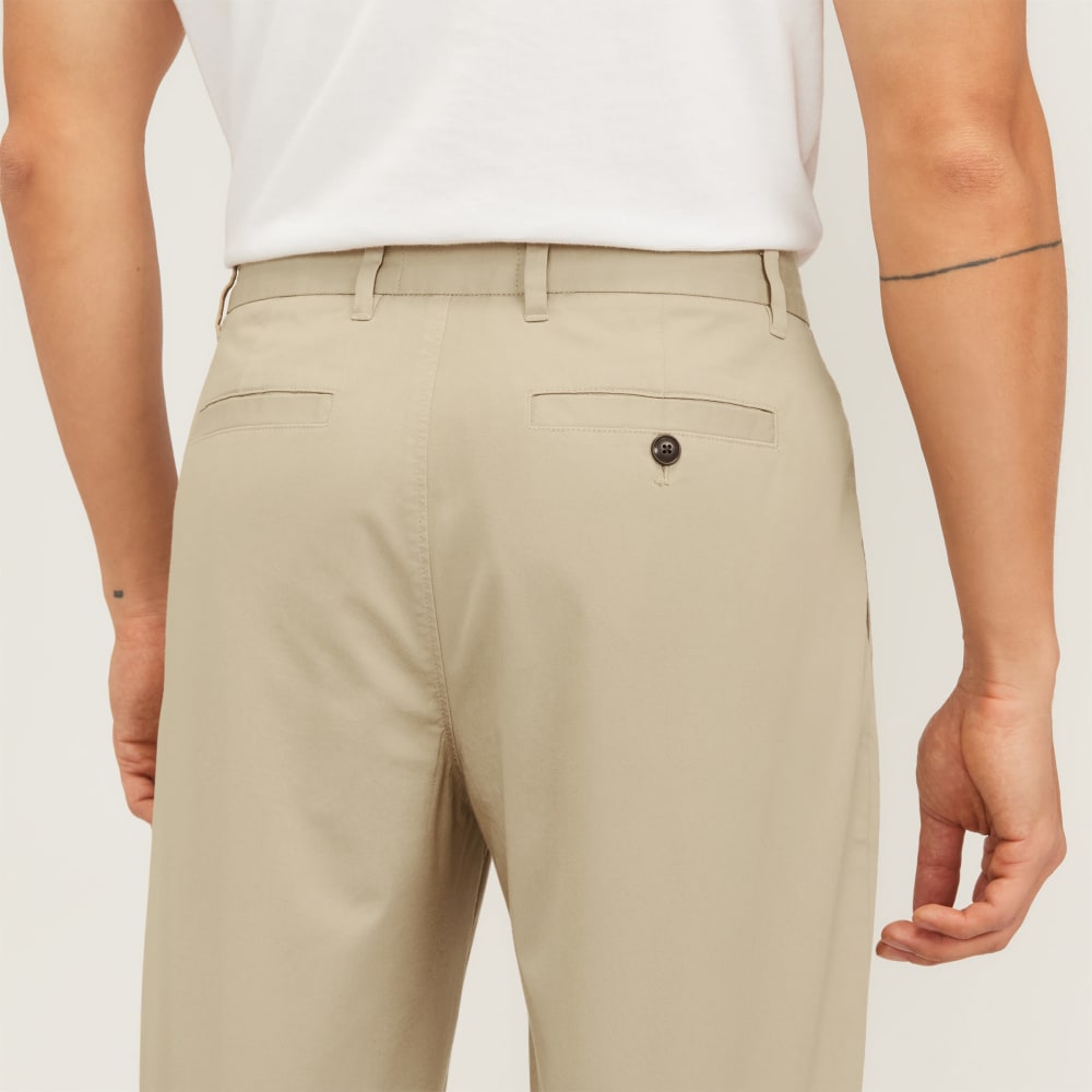 The Pleated Air Chino | Trench Coat Khaki