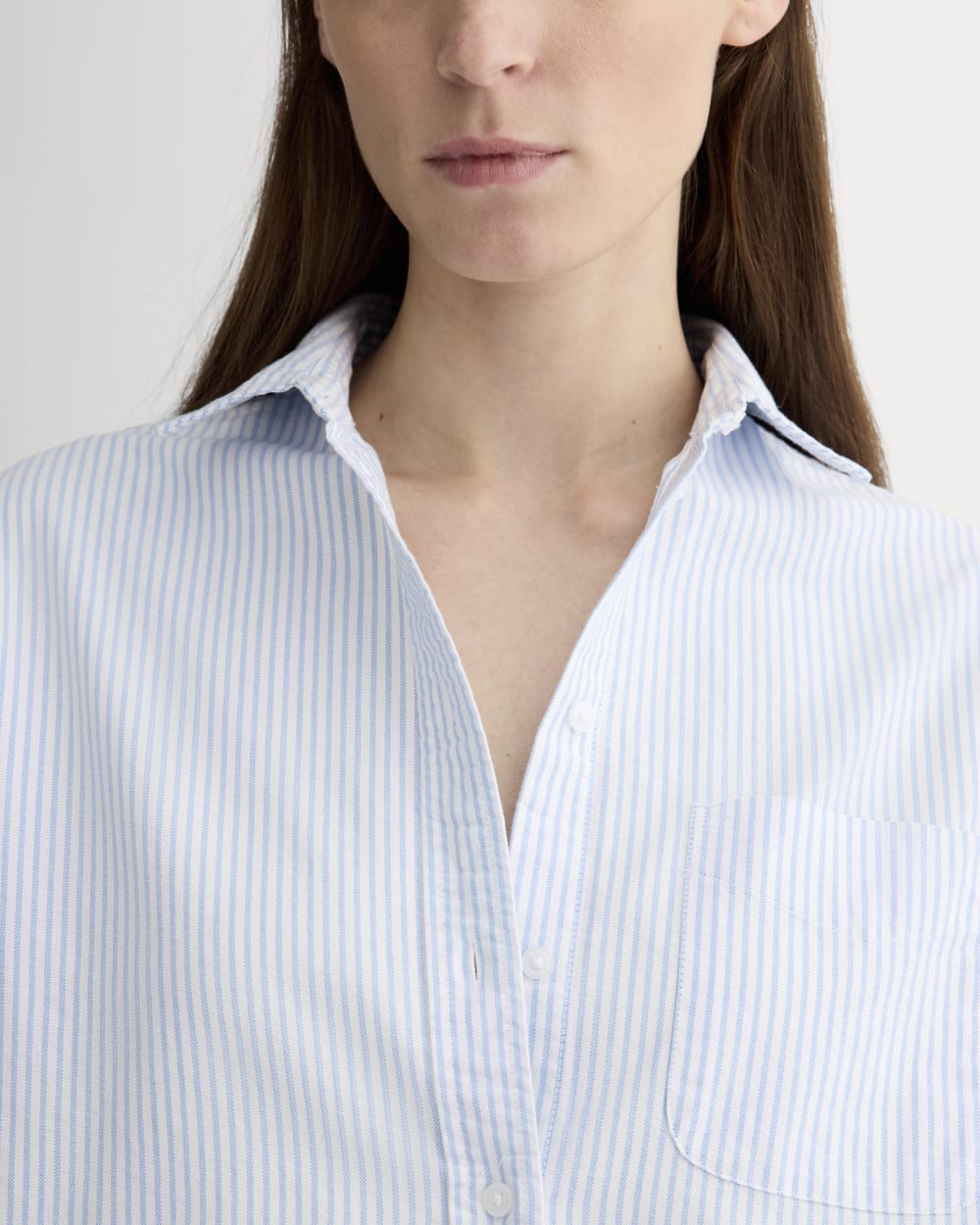 The Must-Have Oxford Shirt | White / Blue