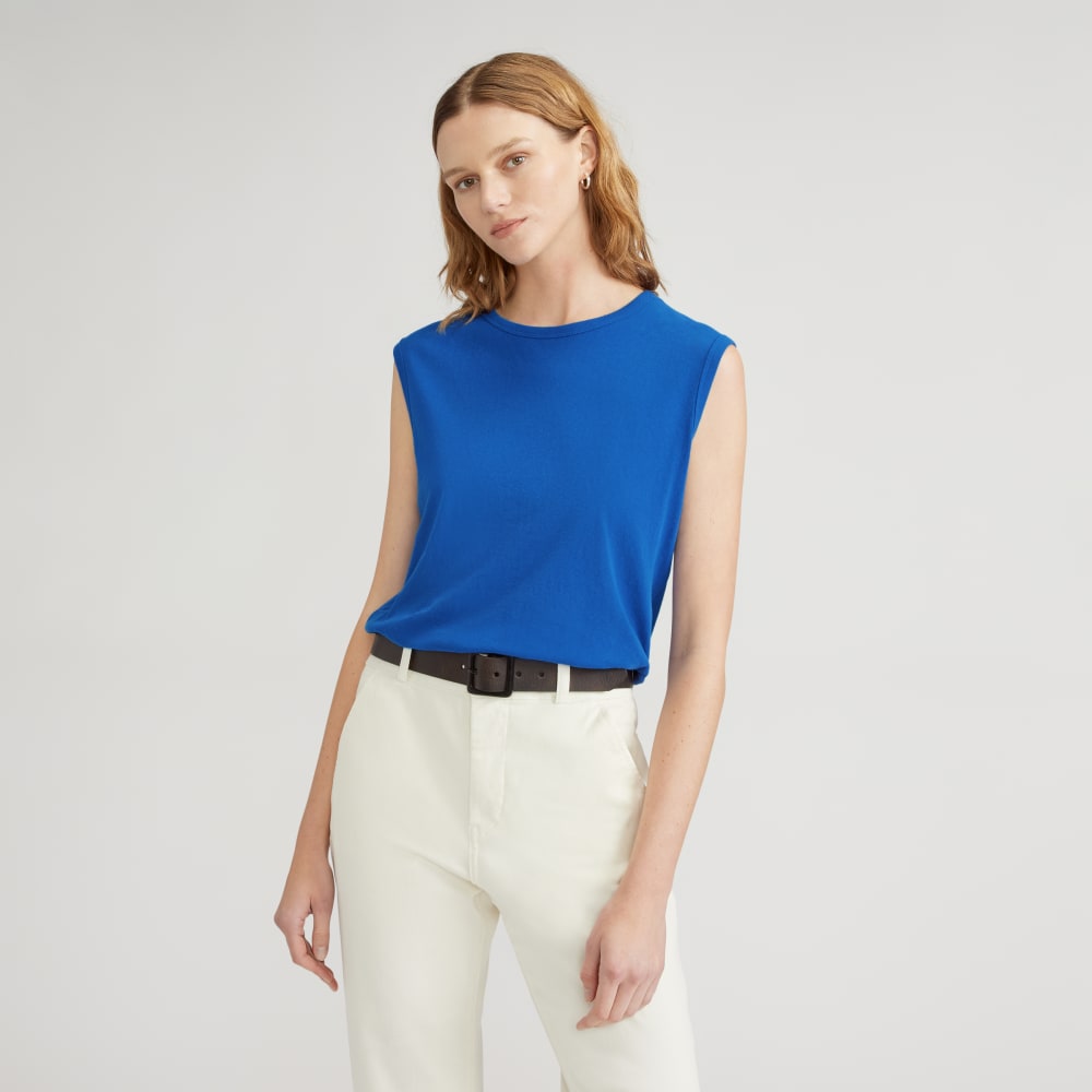 The Air Muscle Tank  | Mazarine Blue