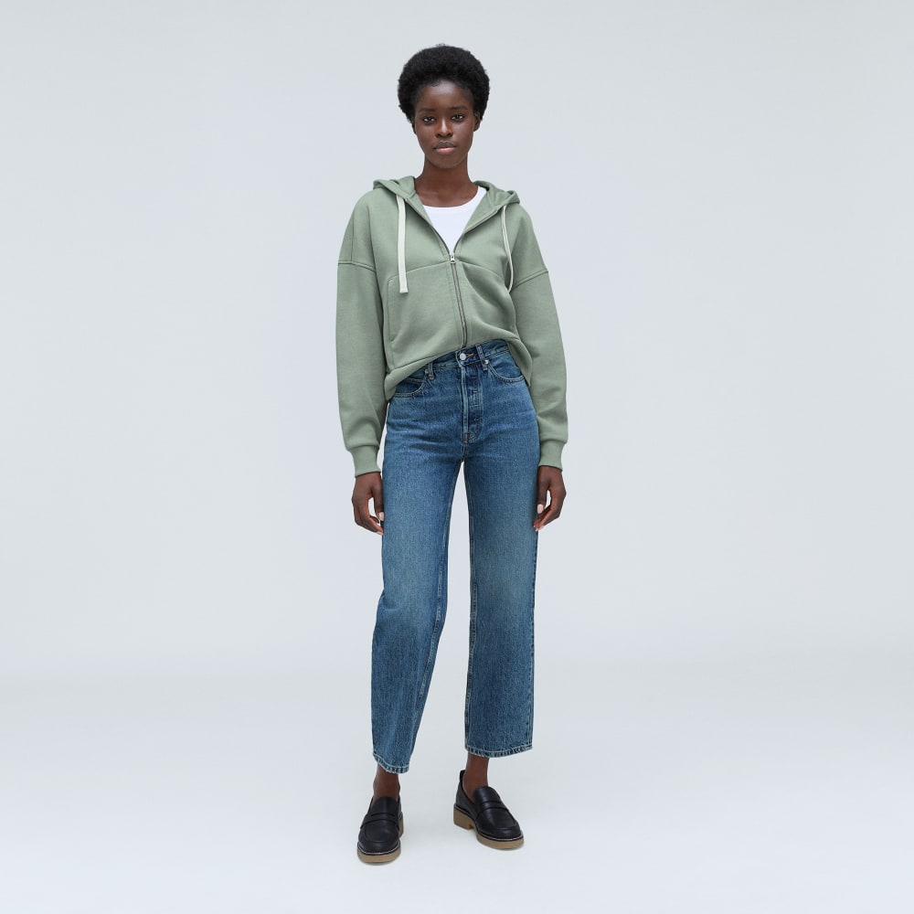 The Track Organic Cotton Hoodie | Lily Pad