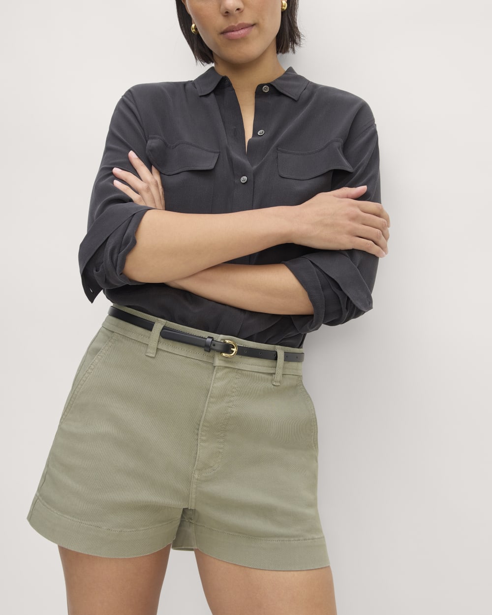 The Organic Way-High® Shortie Short | Sage Green