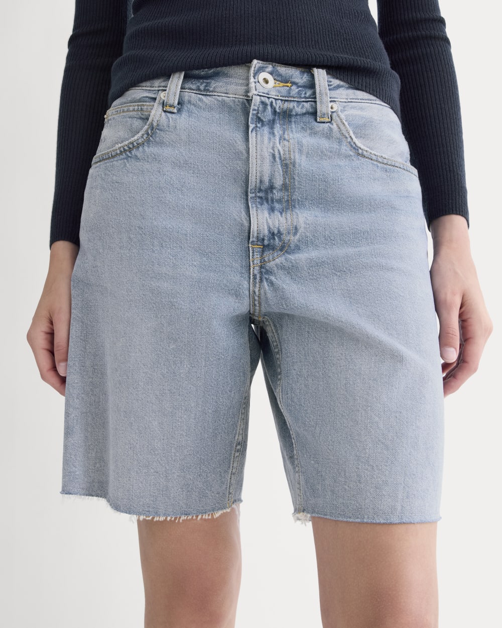 The OG Baggy Jean Short | Light Indigo