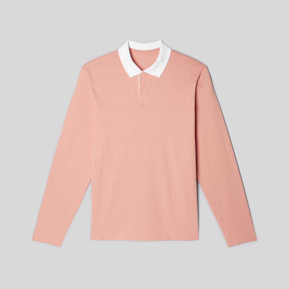 The Premium-Weight Rugby Shirt | Light Rose